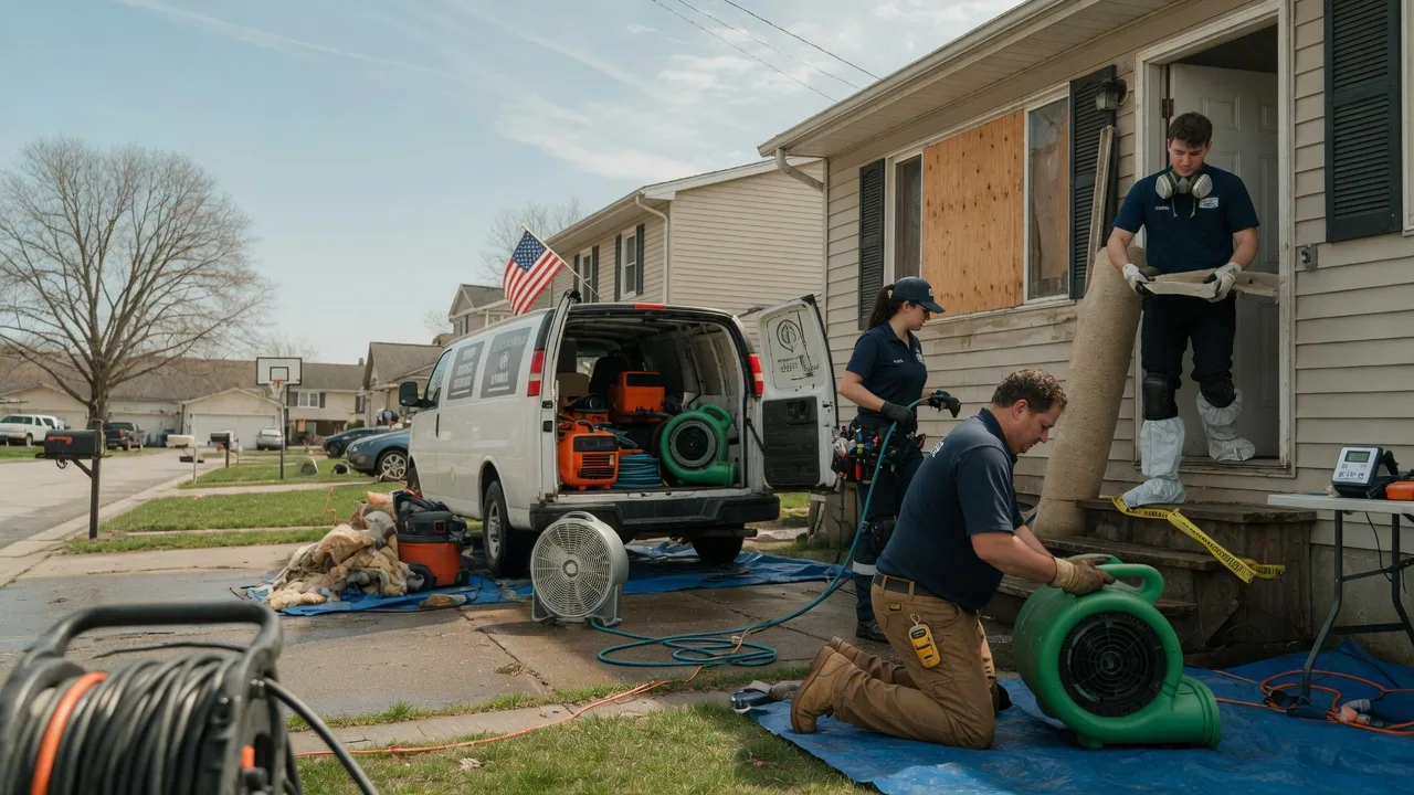 Water Damage Restoration in Carbon, IA near me